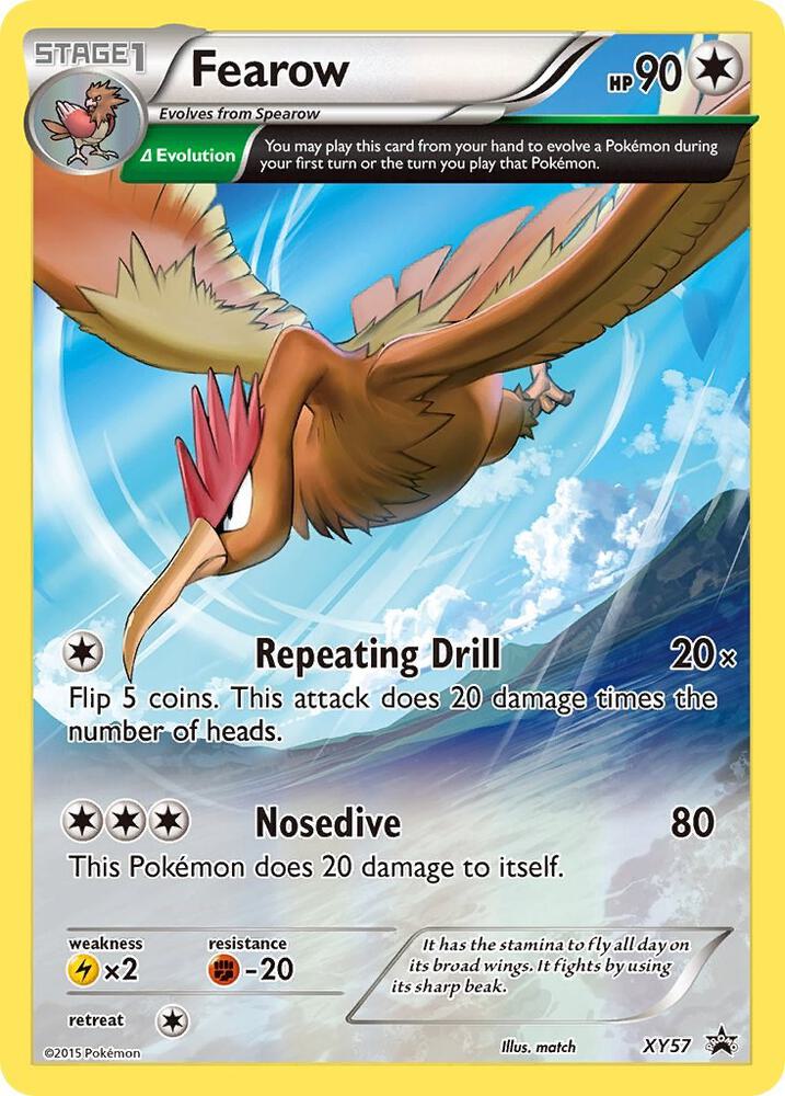 Fearow XY57 Promo