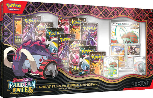 Collection Premium Ex-Grondacier et Ex-Roue-de-Fer Destinées de Paldea