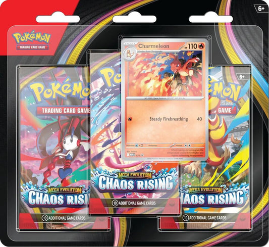Chaos Rising Pack Triple [Reptincel]