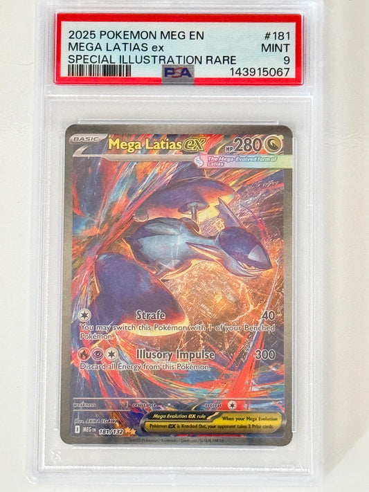 Mega Latias ex 181/132 PSA 9