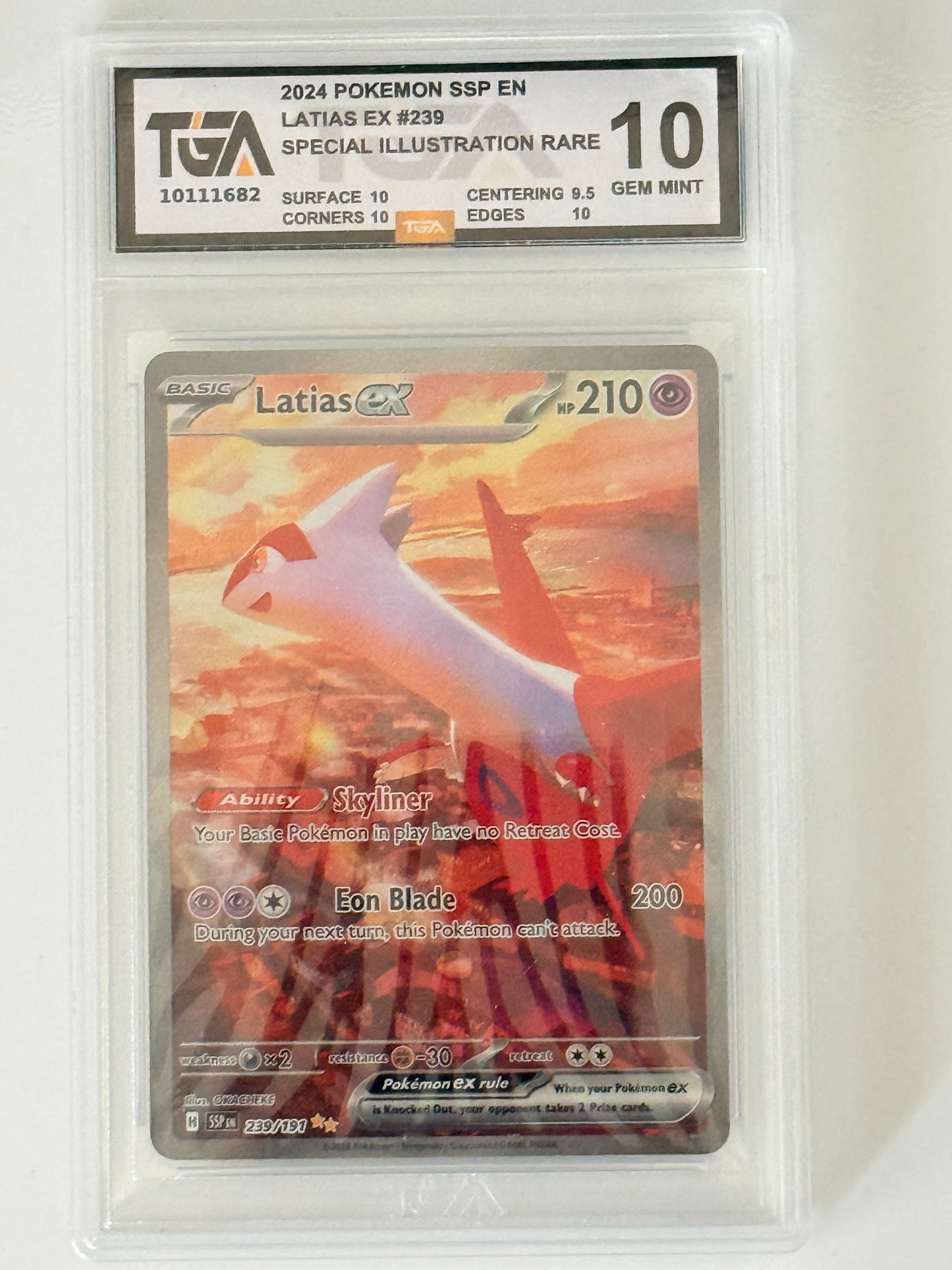 Latias ex - 239/191 TGA 10